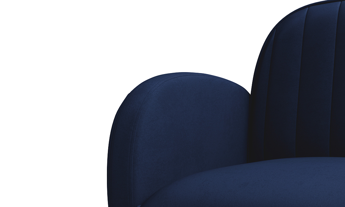 Флеминг Ф / Кресло велюр fresh найт блю